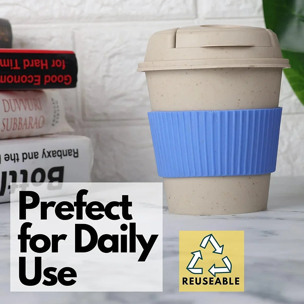 Reusable Bamboo Coffee Mugs