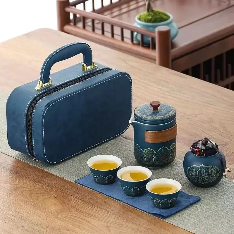 Portable Travel Tea Set - Brew Joy Anywhere by Rooted Living