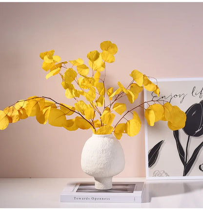 Handmade Ceramic Vase - Artisan Floral Elegance for Home