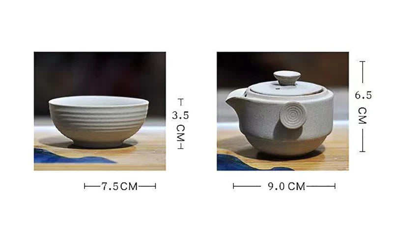 Travel Tea Set: Elegant Gaiwan for Tea Lovers on the Go