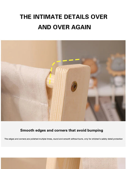 Wooden Kids Bookshelf – Stylish Storage for Young Readers!