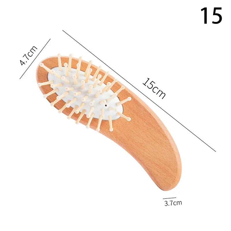 环保竹梳：专业人士的防静电工具