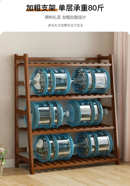 Étagère universelle en bois pour plantes – Élevez le style de votre jardin !