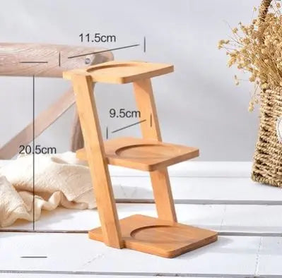 Support de plante en bois, support de Pot de fleur, tabouret d'intérieur