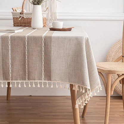 Nappe élégante en lin imperméable & Élégant, idéal pour les événements