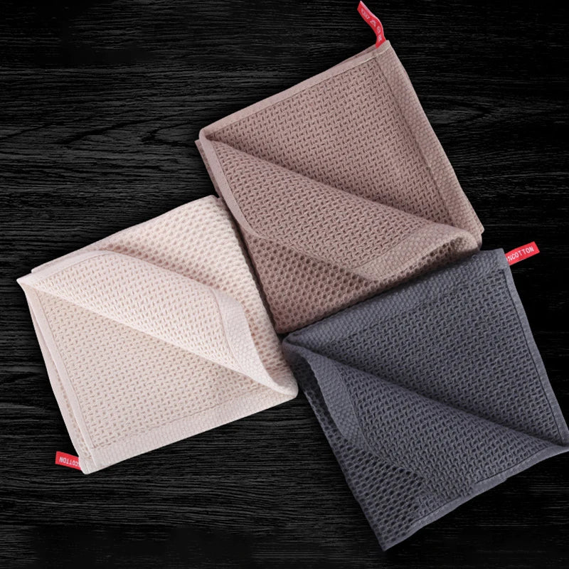 Super Absorbent Cotton Dishcloth - Soft & Stylish Kitchen Essential