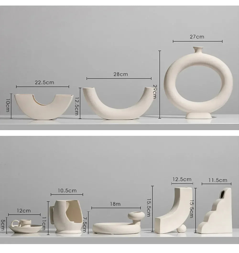 Eco-Friendly Ceramic Flower Pot – Modern Decor by Crafts