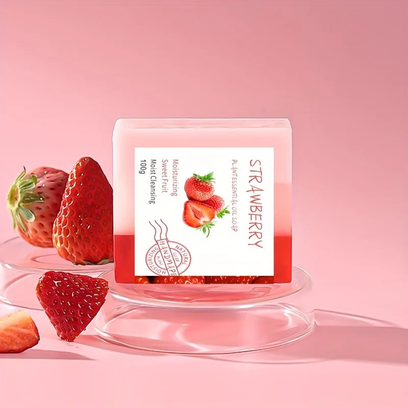 Nourishing Strawberry Soap: Rich Lather for Radiant Skin