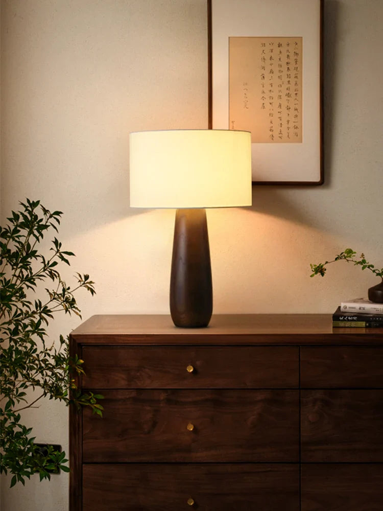 Modern Ash Wood LED Lamp - Enhance Your Home Style