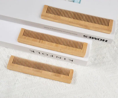 Bamboo Massage Comb: Eco-Friendly Hair Care for Men & Women