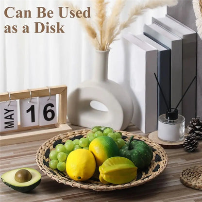 Boho Wall Baskets - Handwoven Seagrass Decor for Stylish Spaces