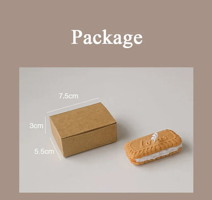 手工饼干蜡烛 - [品牌名称] 舒适香薰