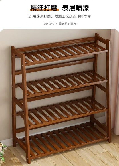 Étagère universelle en bois pour plantes – Élevez le style de votre jardin !