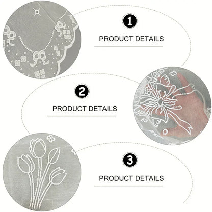 Antique Lace Tablecloth - Elegant Decor for Any Occasion