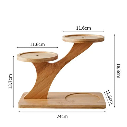 Support de plante en bois, support de Pot de fleur, tabouret d'intérieur