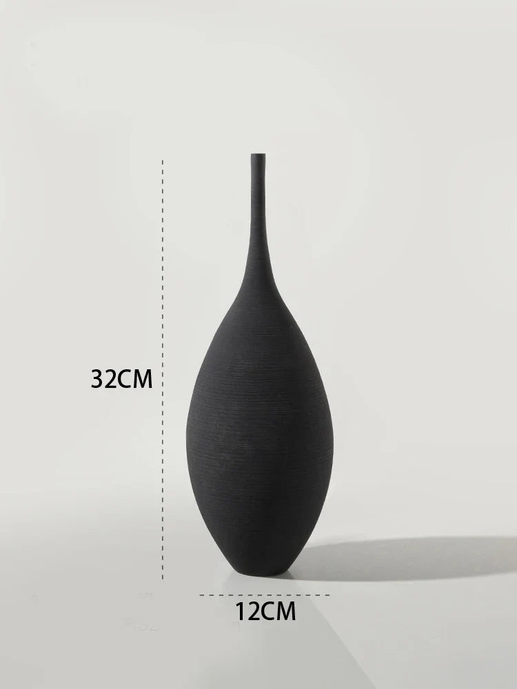 Handmade Ceramic Art Vase - Modern Nordic Luxury Decor