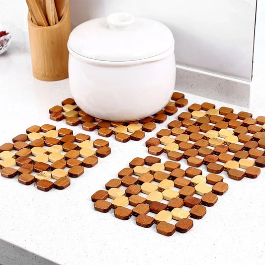 竹隔热垫：环保隔热，打造时尚餐饮