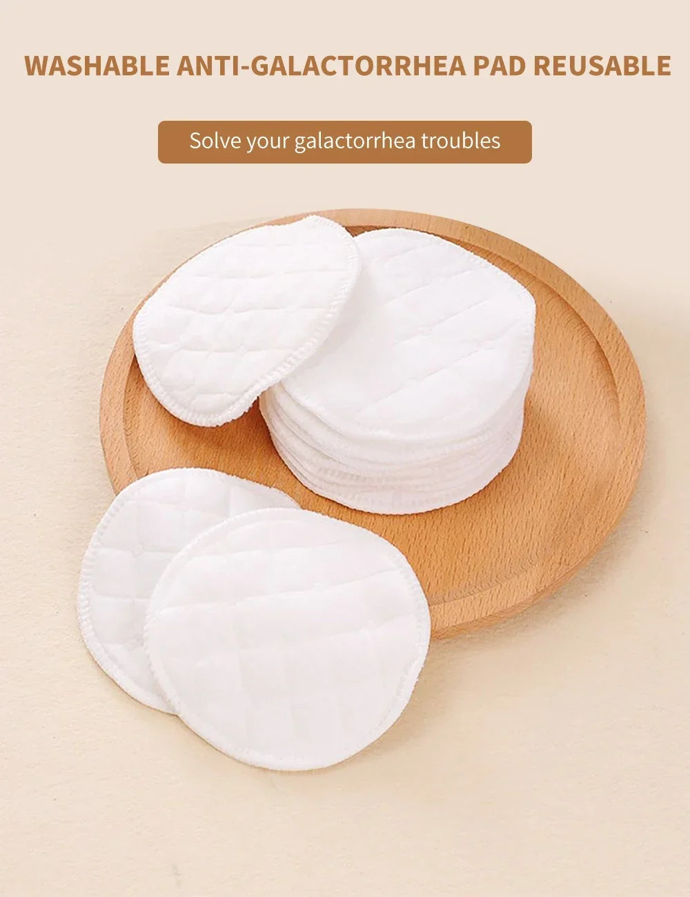 친환경 메이크업 리무버 패드 - 부드러운 클렌징을 위한 부드러운 대나무 섬유