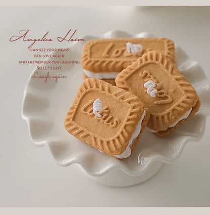 手工饼干蜡烛 - [品牌名称] 舒适香薰