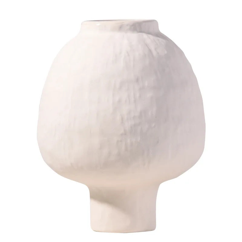 Handmade Ceramic Vase - Artisan Floral Elegance for Home