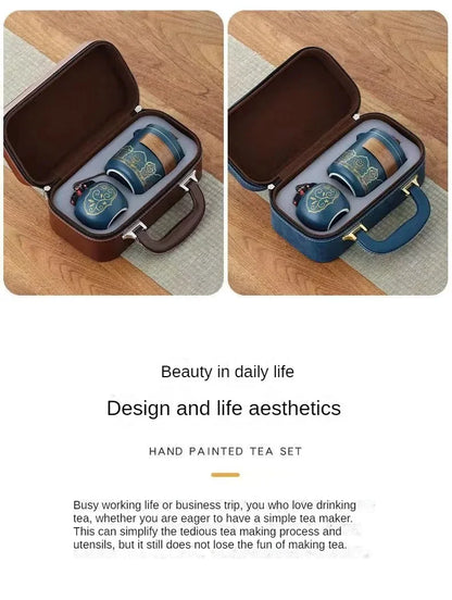 Portable Travel Tea Set - Brew Joy Anywhere by Rooted Living