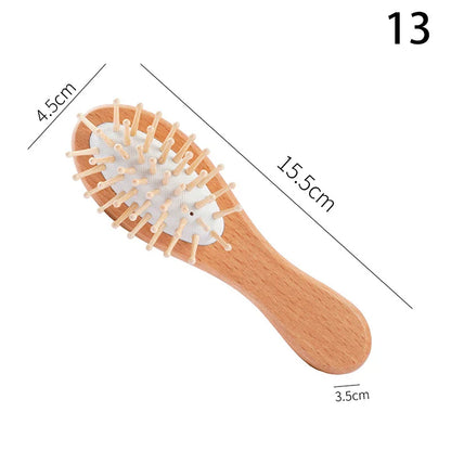 环保竹梳：专业人士的防静电工具