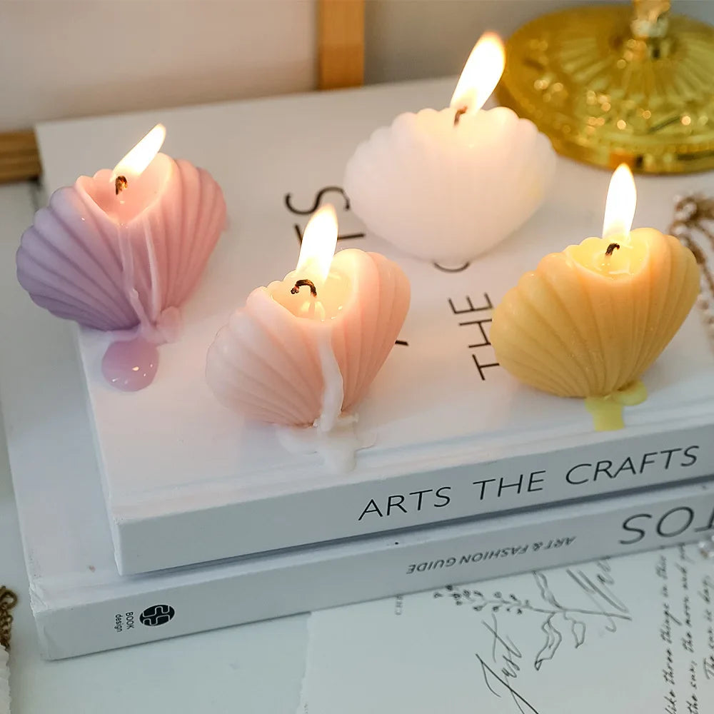 Handmade Shell Candle - Eco-Friendly Aromatherapy - Perfect Gift