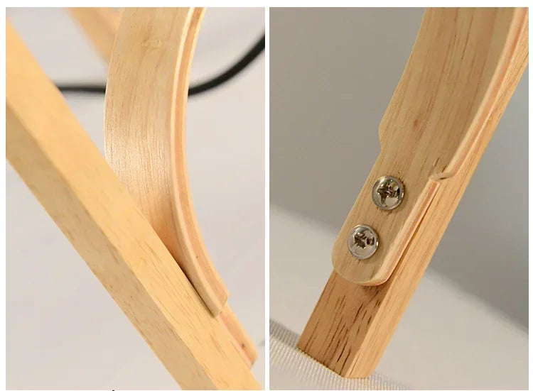 现代竹落地灯 – 别致的 LED 家居照明