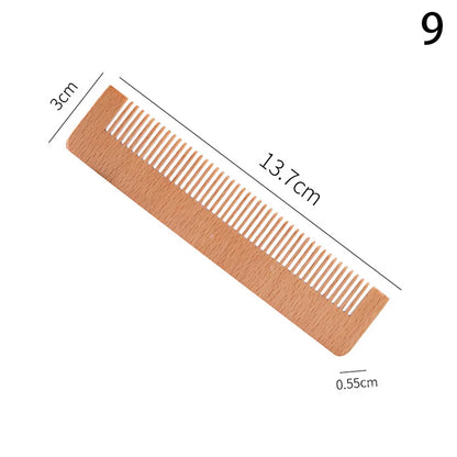 环保竹梳：专业人士的防静电工具