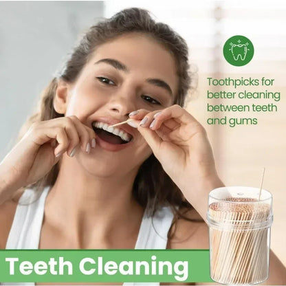 Eco-Friendly Bamboo Toothpick Picks for Stylish Events