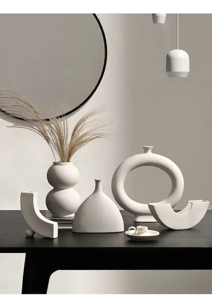 Eco-Friendly Ceramic Flower Pot – Modern Decor by Crafts